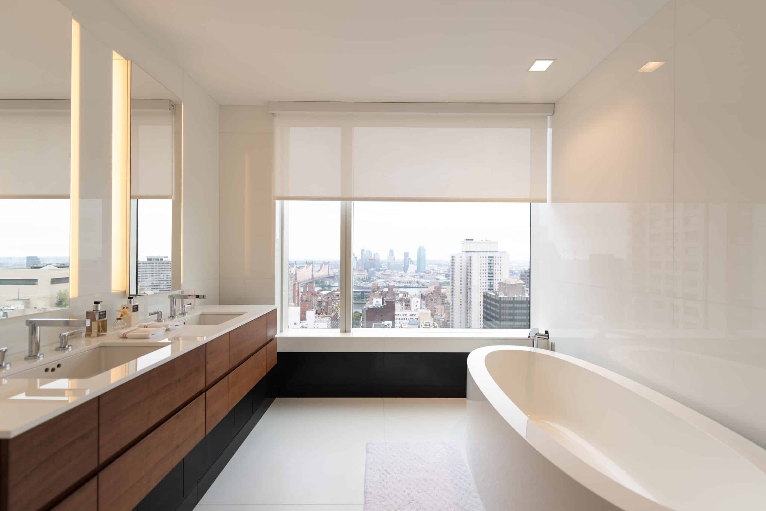 Luxury bathroom interior design New York City